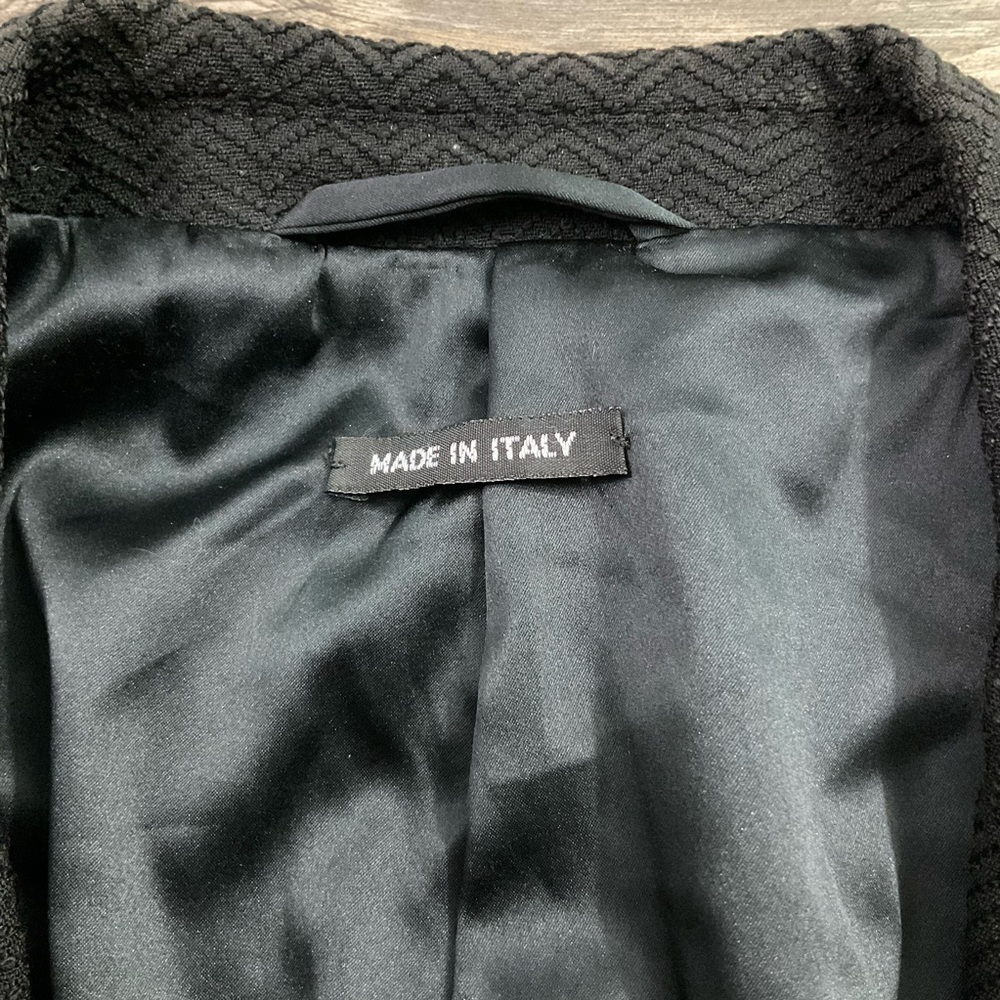 Giorgio Armani Solid Single Breasted Wool Blazer … - image 5